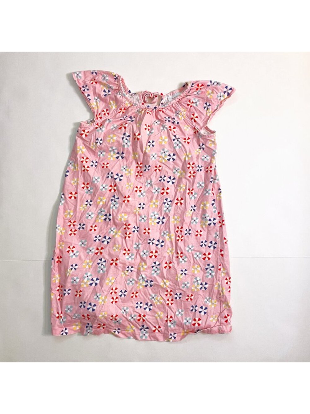 Hanna Andersson Pink Pinwheel Nightgown, Size 10